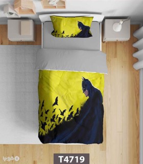 خرید سرویس روتختی میکروفایبر کودک و نوجوان نوپه هوم کد T4719 طرح بتمن