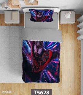 خرید سرویس روتختی میکروفایبر کودک و نوجوان نوپه هوم کد T5628 طرح مرد عنکبوتی