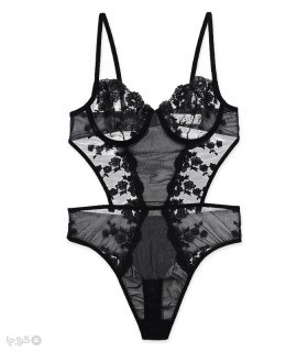 خرید بادی توری فنردار برتا گلدوزی کد 2300NS