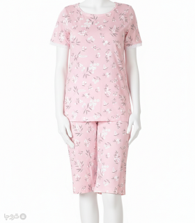 خرید ست شلوارک و تیشرت نخی ناربن کد WS4024 طرح ونوشا