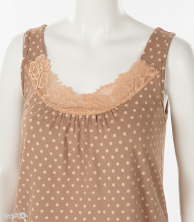 پیراهن زنانه نخی ناربن کد WD4019 طرح رادین