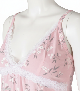 پیراهن زنانه نخی ناربن کد WD4023 طرح رویا