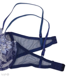 ست شورت و سوتین توری فنردار برتا گلدوزی کد 2020MW