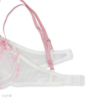 ست شورت و سوتین توری فنردار برتا گلدوزی کد 2020PS