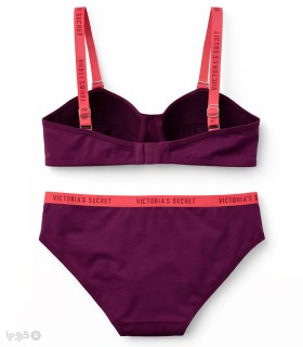 ست شورت و سوتین کاپدار نخی فنردار Misa میسا کد 9025 طرح Victoria's Secret