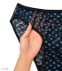 ست شورت و سوتین فنردار هارنس‌دار ژوبین کد 420 طرح خال پلنگی