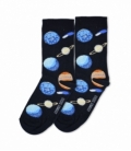 جوراب ساقدار Cosmos کازموس طرح کهکشان مشکی
