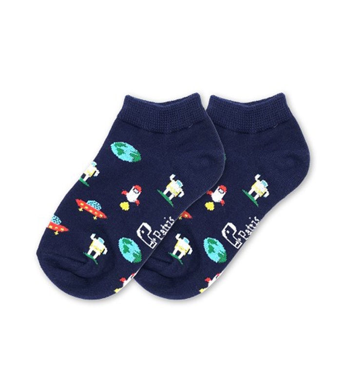 جوراب بچگانه نانو پاتریس طرح کهکشان سرمهای