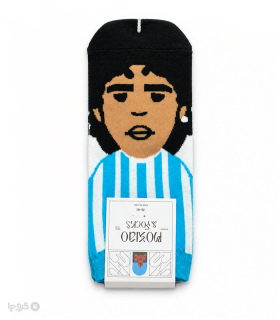 خرید جوراب مچی زنانه ماکسیو Moxiao طرح دیگو مارادونا (Diego Maradona)