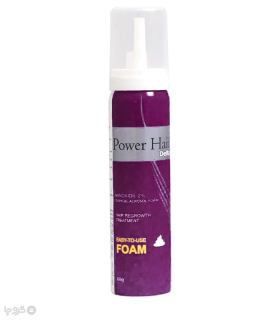 خرید فوم ماینوکسیدیل 2 درصد دلتا Delta مدل Power Hair - حجم 60 گرم