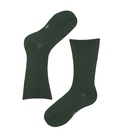 جوراب مردانه ساق‌دار نخی برند دوک رنگ سبز تیره