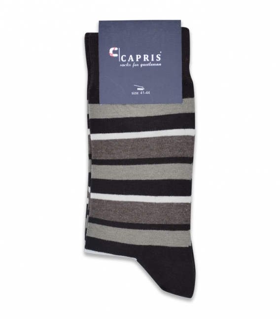 جوراب کلاسیک ساقدار Capris کاپریس کد 16 قهوه‌ای