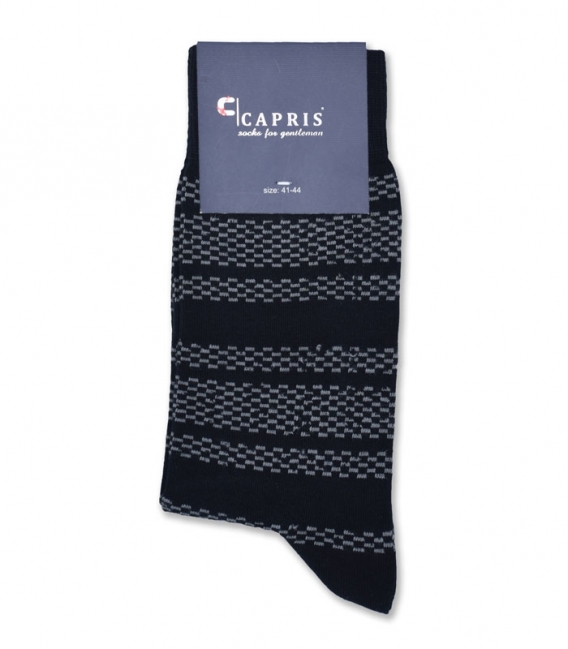 جوراب کلاسیک ساقدار Capris کاپریس کد 57 مشکی خاکستری