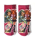 جوراب بچه‌گانه نخی فانتزی طرح مانستر های دو - Monster High