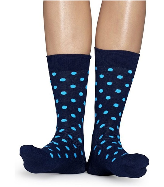 جوراب Happy Socks طرح Dot سرمه‌ای