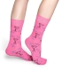 جوراب Happy Socks هپی ساکس طرح Cocktail صورتی