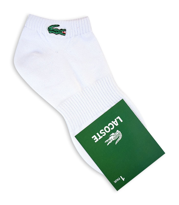 جوراب مچی گلدوزی طرح LACOSTE 