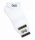جوراب مچی طرح D&G سفید