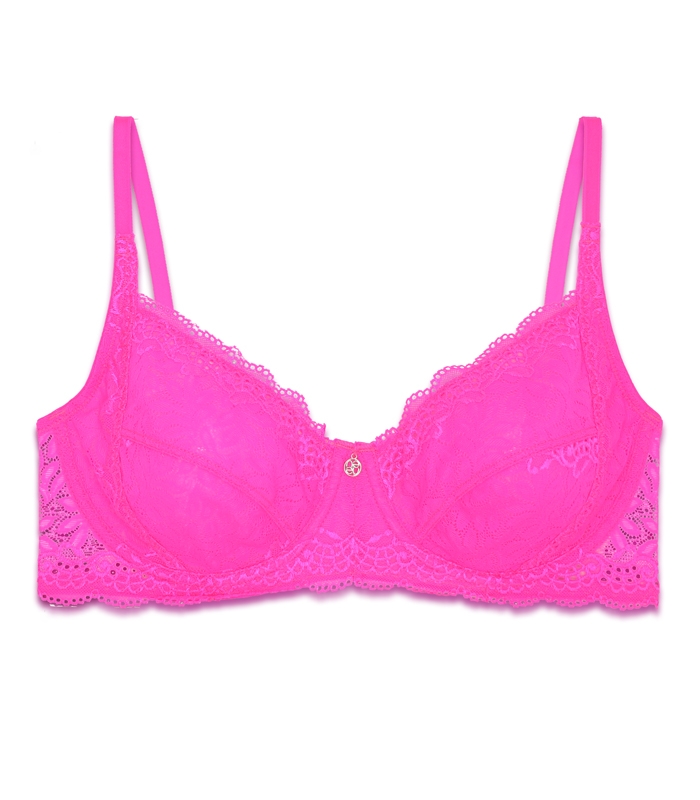 سوتین Neev نیو دانتل فنردار کد 811 صورتی فسفری Pink
