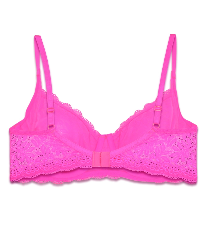سوتین Neev نیو دانتل فنردار کد 811 صورتی فسفری Pink