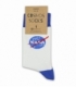 جوراب ساقدار Cosmos کازموس طرح ناسا سفید