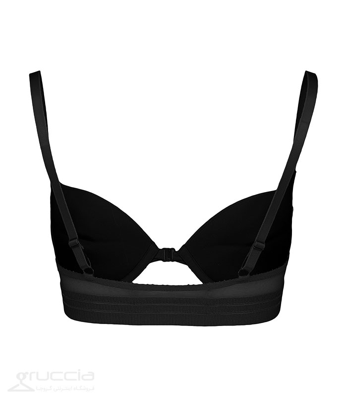 ست شورت و سوتین Neev نیو جک‌ دار دانتل و حریر کد 2046 مشکی Black