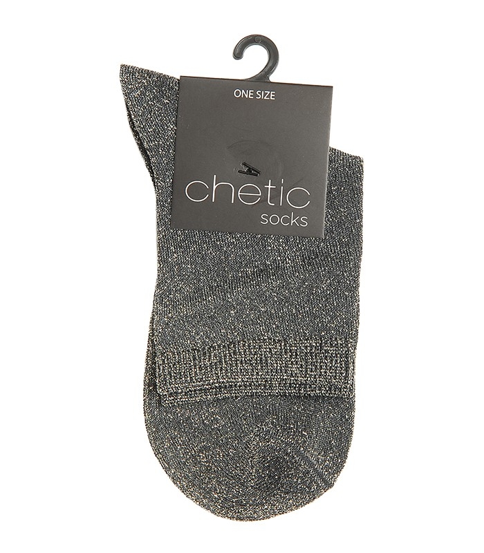 جوراب Chetic چتیک لمه‌ای خاکستری روشن