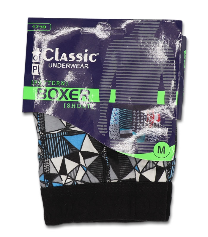 شورت مردانه نخی پادار  Top Classic تاپ کلاسیک کد 1718 طرح دار