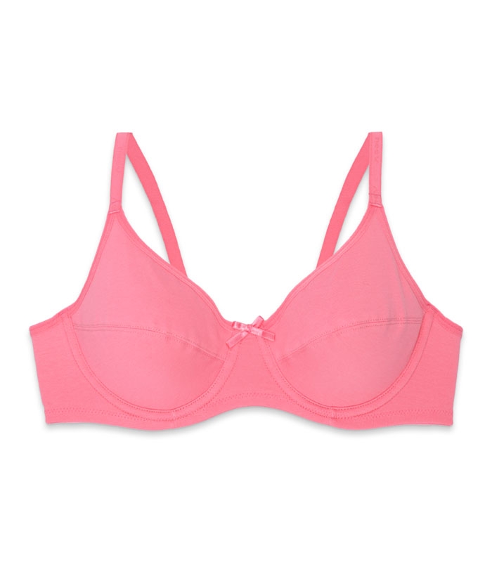 سوتین Neev نیو نخی کد 406 گلبهی Flamingo