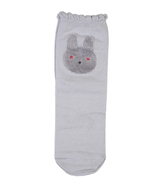 جوراب نیم ساق طرح گربه و خرگوش و خورشید - ۳ جفت
