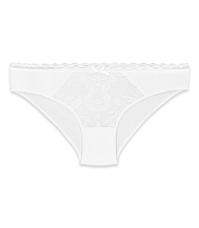 ست شورت و سوتین Neev نیو میکرو فایبر و دانتل کد 2030 سفید White