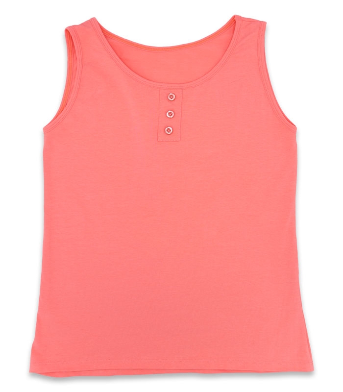 تاپ و شلوارک نخی Neev نیو کد 4101 گلبهی Royal pink