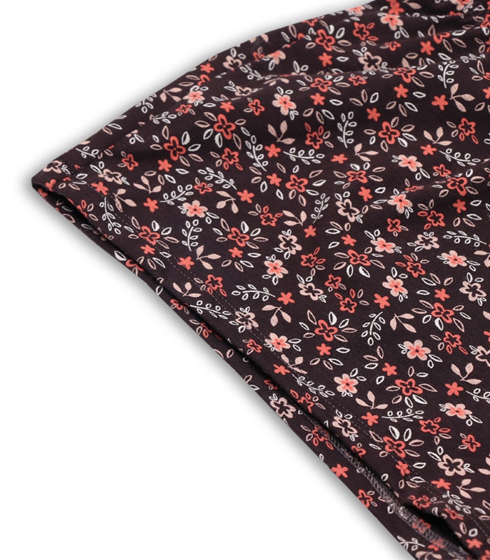 تاپ و شلوارک نخی Neev نیو کد 4101 گلبهی Royal pink