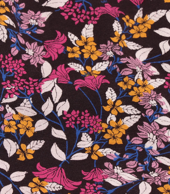 تاپ و شلوارک نخی Neev نیو کد 4101 سرخابی Clematis