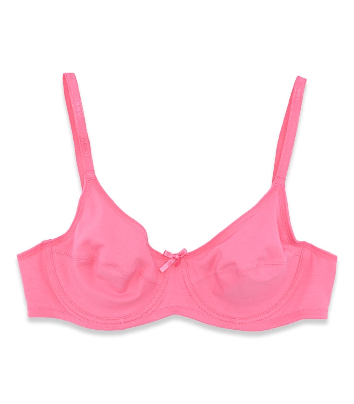 سوتین Neev نیو نخی کد 406 گلبهی Flamingo