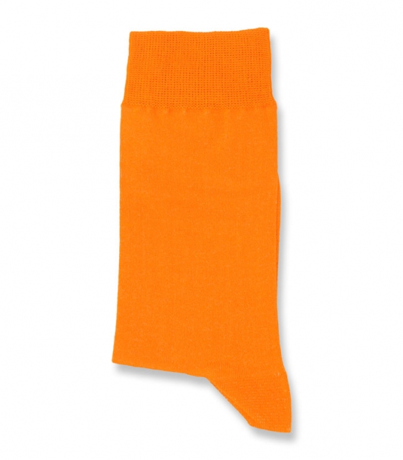 جوراب ساقدار داینو ساکس ساده نارنجی