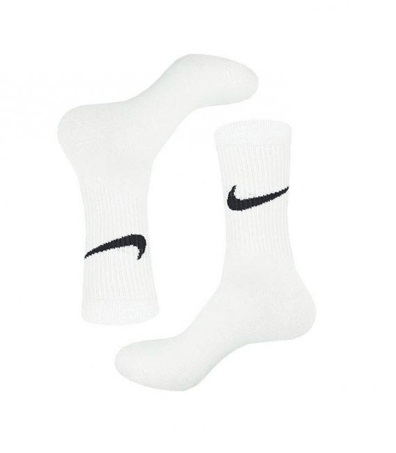 جوراب ساقدار نانو پاتریس طرح نایک سفید