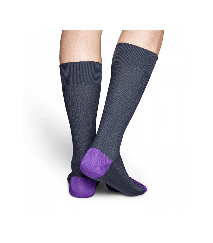 جوراب HappySocks طرح Dressed مدل Rib Knit