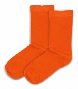 جوراب ساقدار بامبو Ekmen اکمن ساده نارنجی