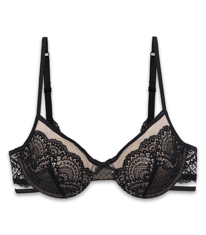 سوتین Neev نیو دانتل و تور کد  new 828 مشکی Black