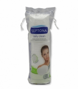 پد پاک کننده آرایش پنبه‌ای دو طرفه Septona سپتونا - بسته 70 عددی