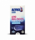 کاندوم خاردار تحریک کننده ناچ کدکس Nach Kodex مدل 690 Big Dots - بسته 10 عددی