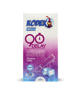 کاندوم تاخیری ناچ کدکس Nach Kodex مدل 90‍‍‍‍‍ Delay - بسته 10 عددی