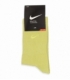 جوراب ساقدار کش انگلیسی گلدوزی طرح Nike زرد