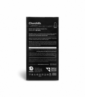 کاندوم چرچیلز Churchills مدل Classic Natural - بسته 12 عددی