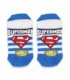 جوراب بچگانه مچی Çimpa چیمپا طرح سوپرمن راه راه سفید آبی