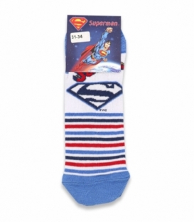 جوراب بچگانه مچی Çimpa چیمپا طرح سوپرمن سفید آبی