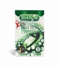 کاندوم خاردار تحریک کننده شادو Shadow مدل Dotted - بسته 12 عددی