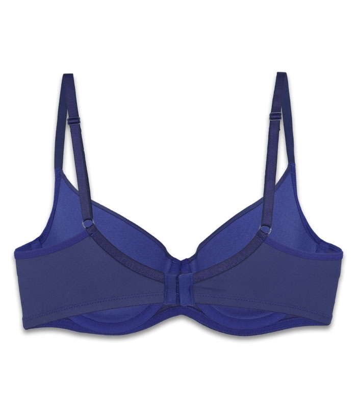 سوتین Neev نیو میکرو فایبر و دانتل کد 2019 سرمهای Navy