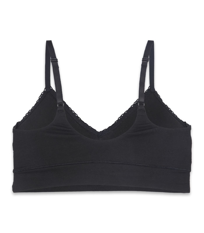 نیم تنه Neev نیو کاپدار نخ و دانتل کد 6203 مشکی Black